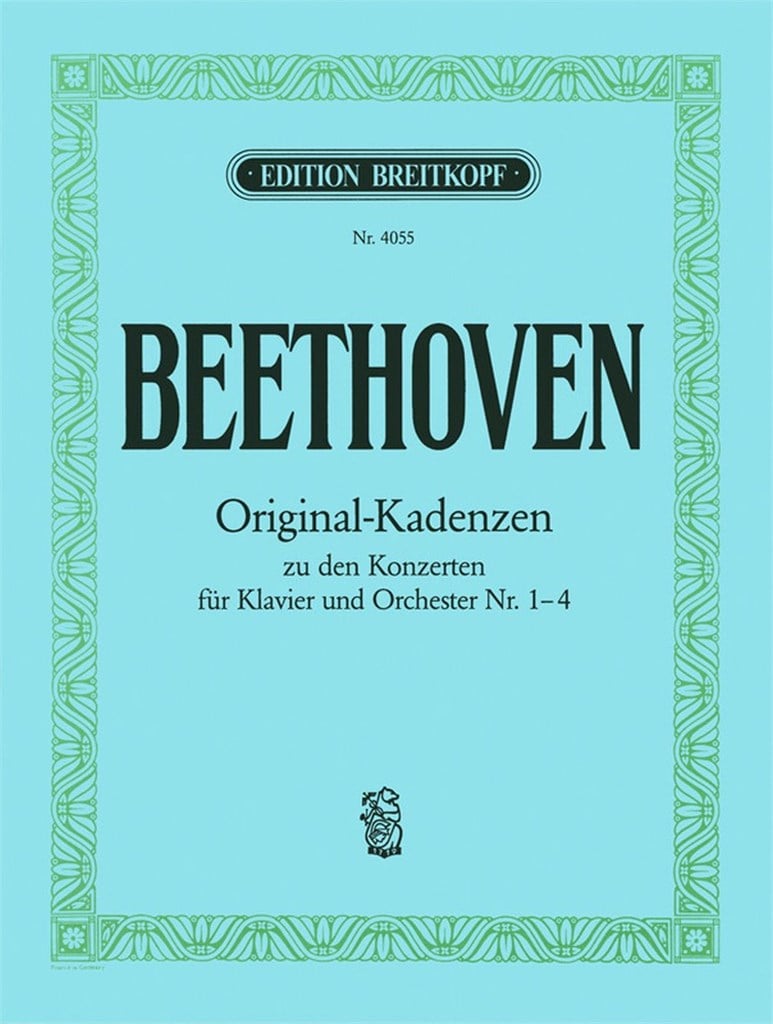 8 Kadenzen zu Konz.Nr.1,2,3,4